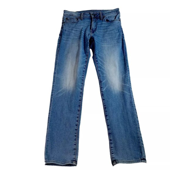 American Eagle Jeans Mens 30x32 Airflex + Slim Medium Wash - Picture 1 of 14